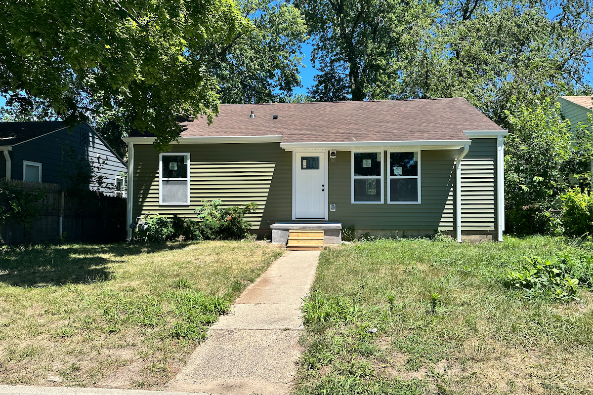 Exterior siding installation